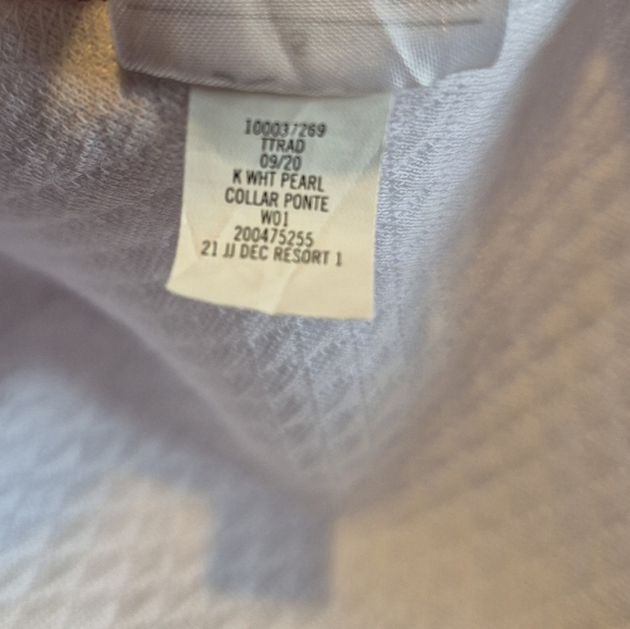 Janie and Jack girls size 5 white dress with bow & pearl buttons VGUC 2021 line - Picture 6 of 6